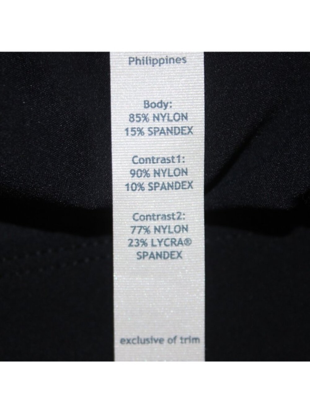 Lululemon Pant Sz 36 Black Pockets Straight Leg Nylon Spandex Pant - Picture 6 of 12